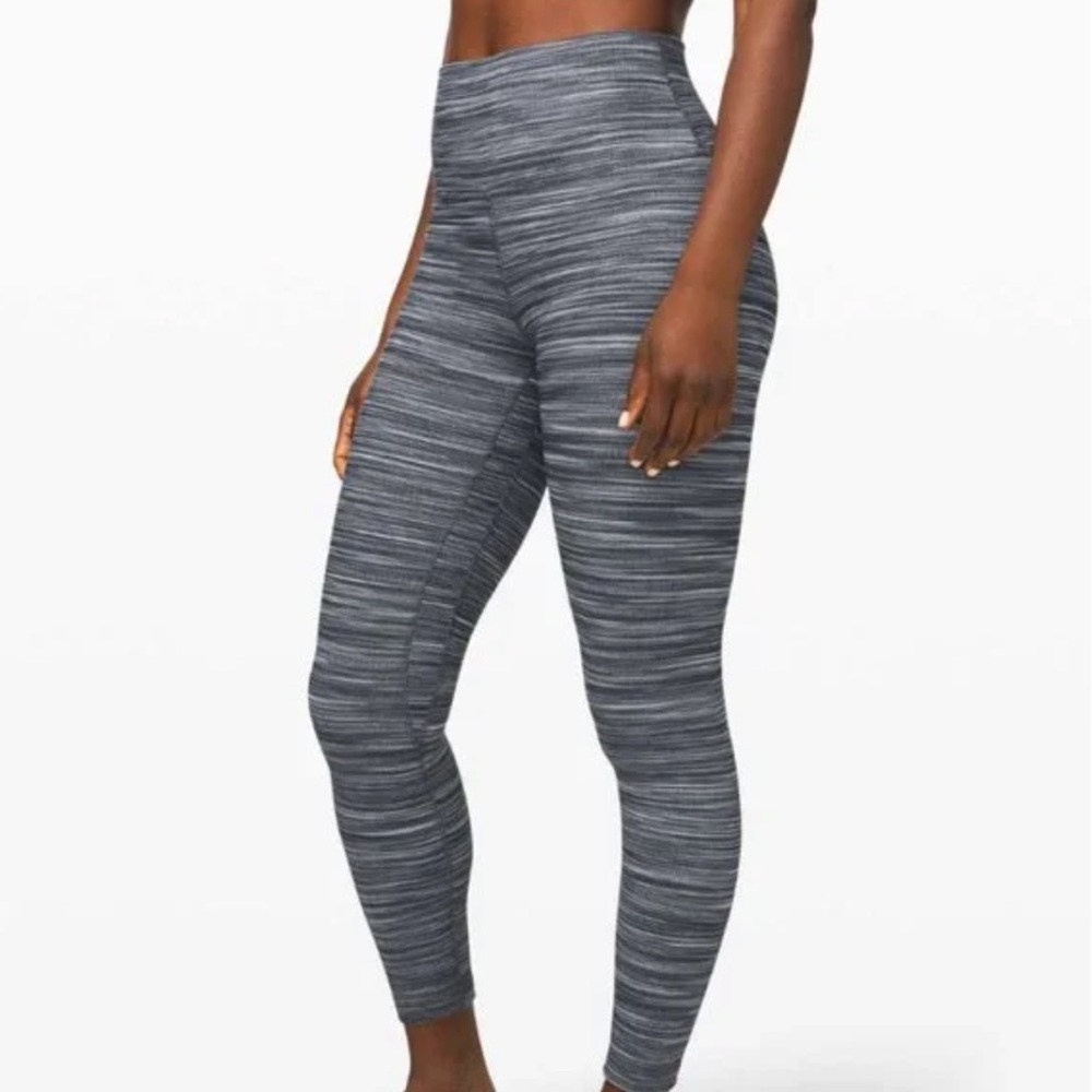 Lululemon Align II Leggings Space Dye Gray - 4